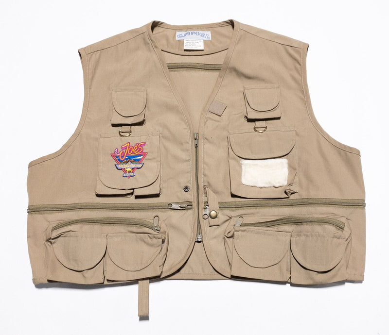 Camel Joe's Fishing Vest Men's One Size Cigarette Vintage 90s Fish & Game Club