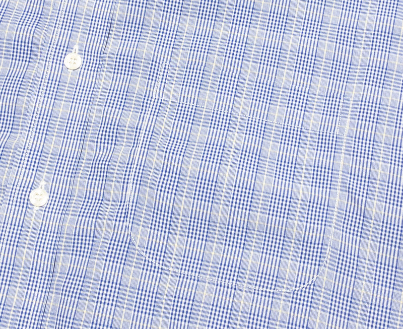 Brooks Brothers Shirt 17.5-35 Traditional Fit Men's Non-Iron Blue Button-Down