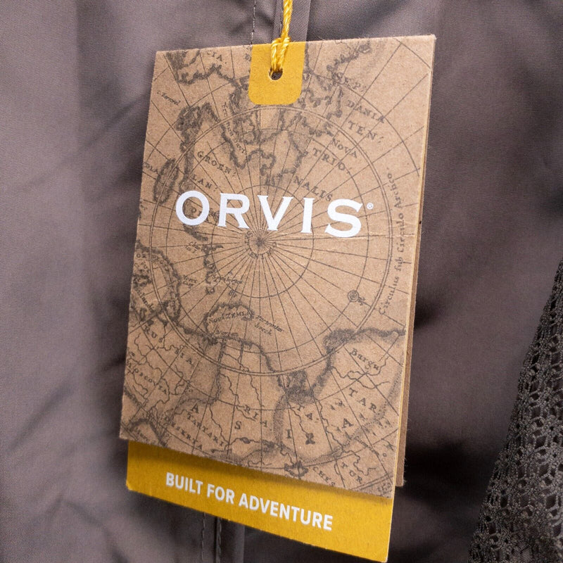 Orvis Jacket Women's Large Earth-Friendly Pack-And-Go Jacket Brown Travel 2LZK
