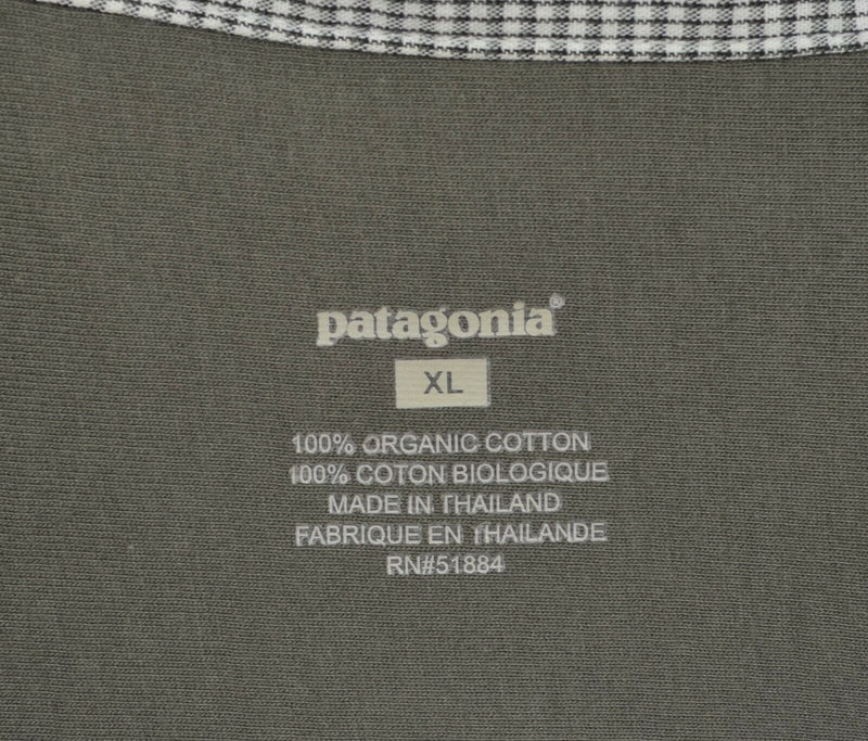 Patagonia Men's XL Forge Gray Organic Cotton Button-Front Favorite Shirt 52685