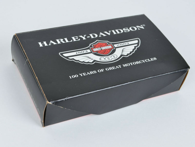 Harley-Davidson 100-Year Anniversary Black Leather Chain Wallet 97666-03V