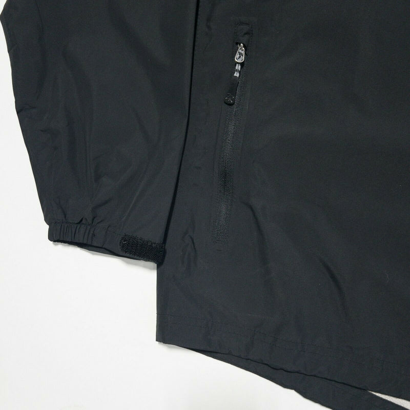 Zero Restriction Tour Series Men's XL Black Full Zip Golf Rain Packable Jacket