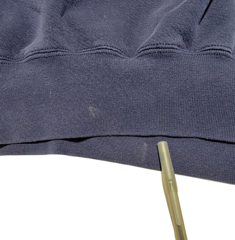 L.L. Bean Sweatshirt Men's Large Russell Athletic Vintage 80s Navy Blue WORN