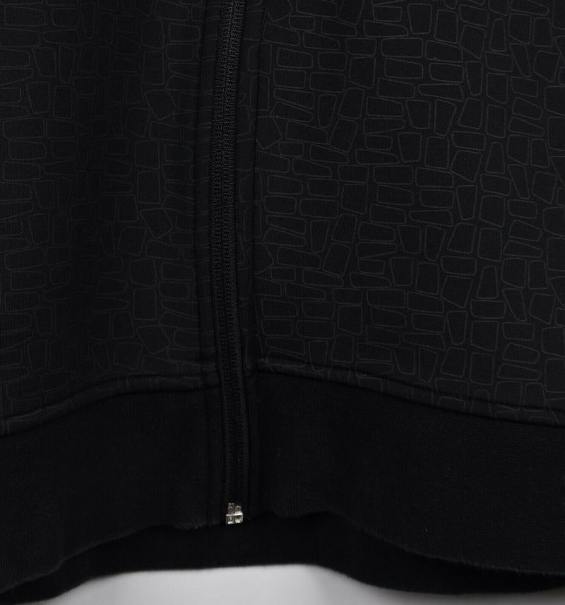 Vancouver 2010 Olympics Women's Sz Small Sunice Black Geometric Full Zip Jacket