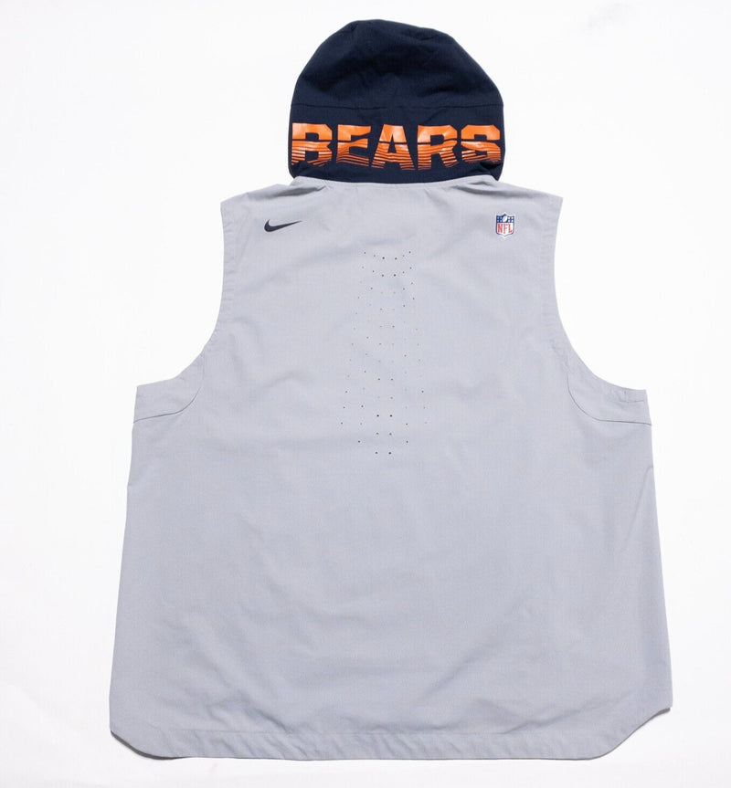 Chicago Bears Nike Vest Men's 2XL NFL Alpha Fly Rush Sleeveless Football OnField