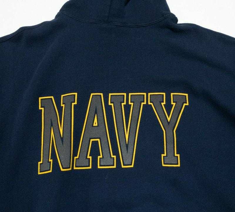 Vintage United States Navy Soffe Men's XL US Navy Pullover Hoodie Sweatshirt