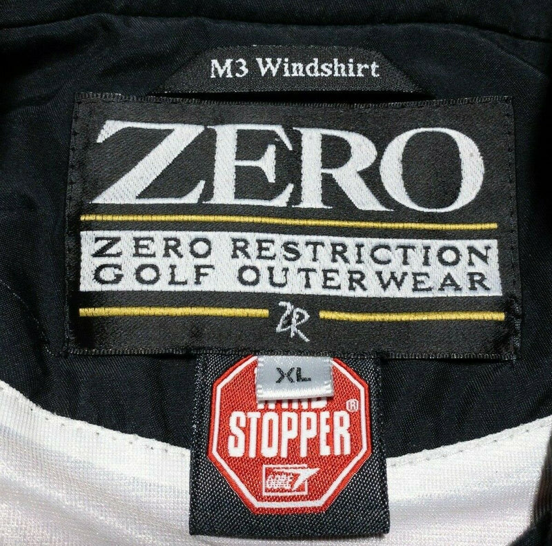 Zero Restriction GORE Windstopper M3 Windshirt 1/4 Zip Golf Jacket Red Men's XL