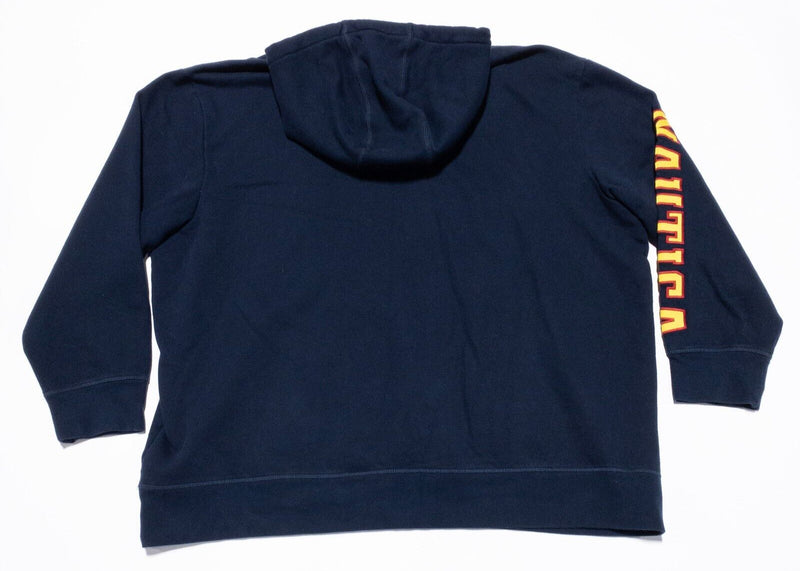 Nautica Lil Yachty Hoodie Men's 3XL Pullover Sweatshirt Navy Blue Sailing Team