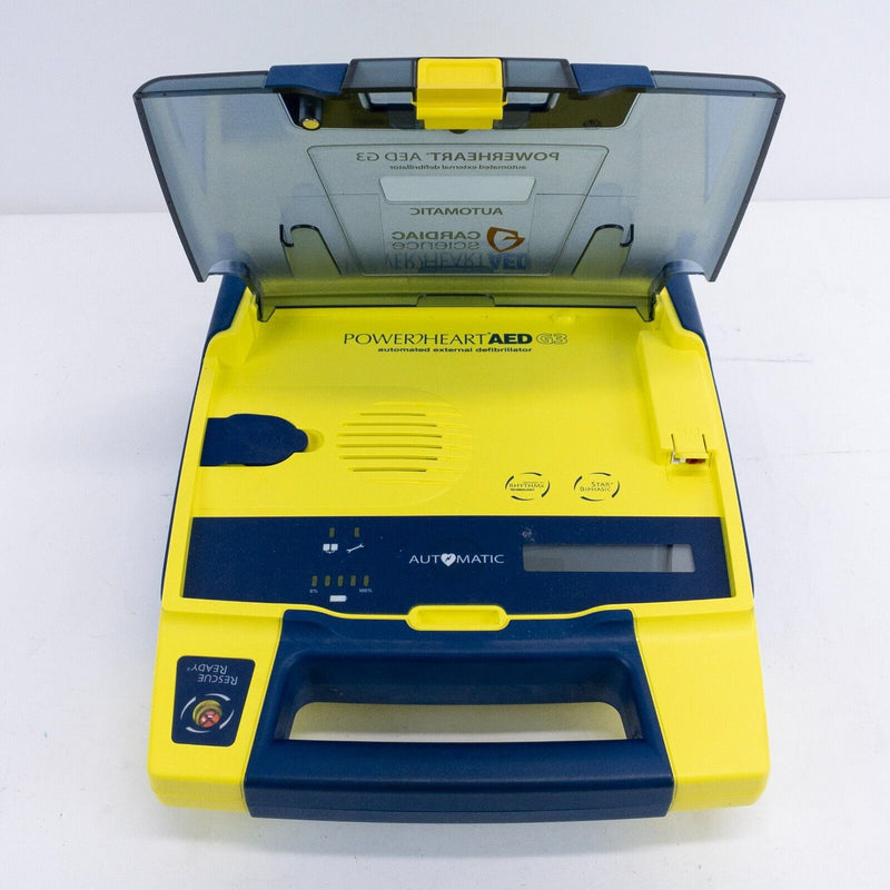 Cardiac Science Powerheart AED G3 Defibrillator Medical (No Battery) FOR PARTS