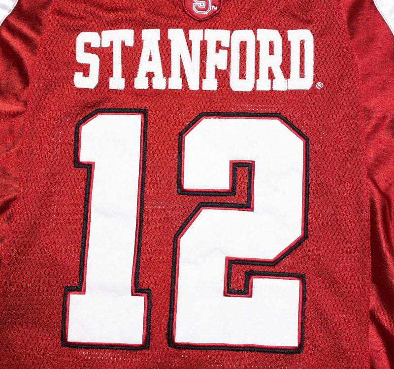 Stanford Football Jersey Colosseum Men's Small Red Mesh 12th Man College