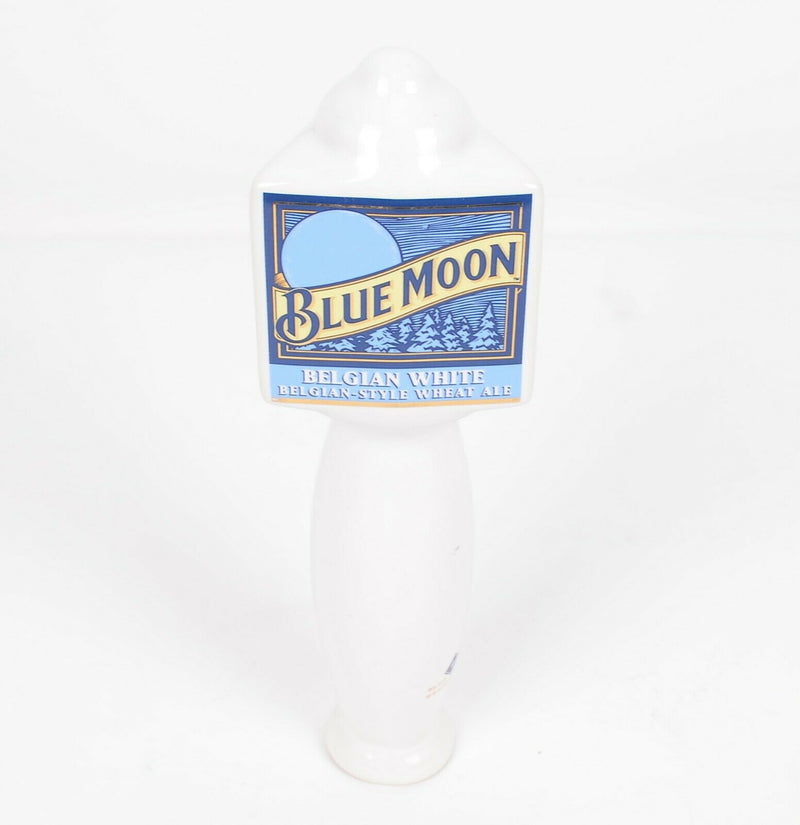 Blue Moon Belgian White Wheat Ale Beer Ceramic Tap Handle