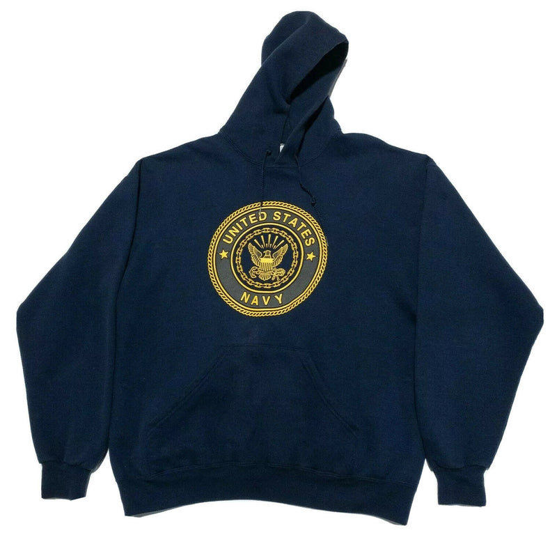 Vintage United States Navy Soffe Men's XL US Navy Pullover Hoodie Sweatshirt