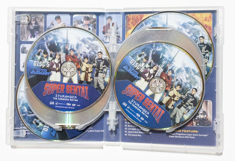 Super Sentai Zyuranger Complete Series (10 DVD Set)