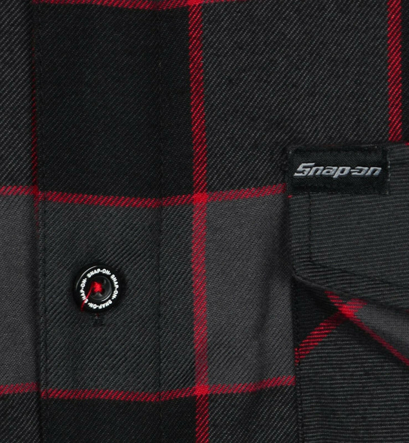 Dixxon Flannel Co. Men's XL Snap-On Tools Plaid D-Tech Flannel Shirt