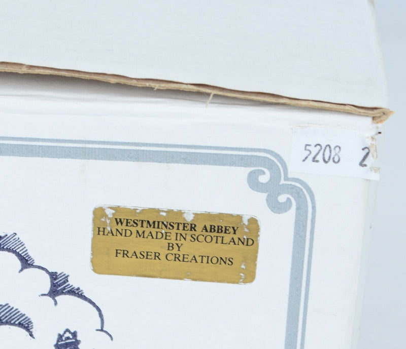 Fraser Creations Westminster Abbey British Heritage Collection Handmade Scotland