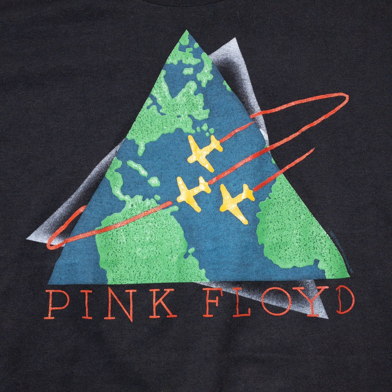 Pink Floyd T-Shirt Vintage Men's Large Lapse of Reason World Tour 1987 Triangle