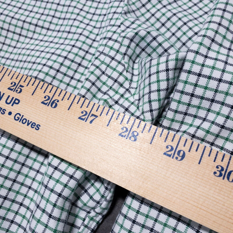Polo Ralph Lauren 2XLT Tall Men's Shirt Button-Down White Green Graph Check