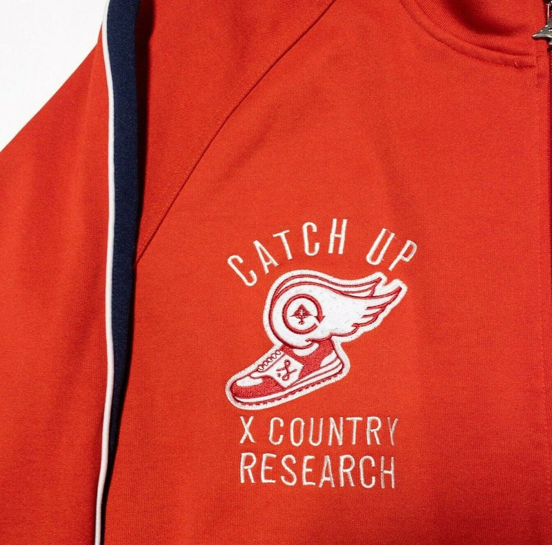 LRG Lifted Research Group Track Jacket 3XL Red X-Country Full Zip Hip Hop Men's