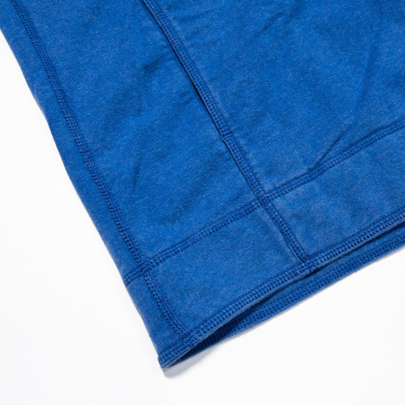 Lululemon Hoodie Men's Fits XL/2XL Full Zip Sweatshirt Solid Blue Athleisure