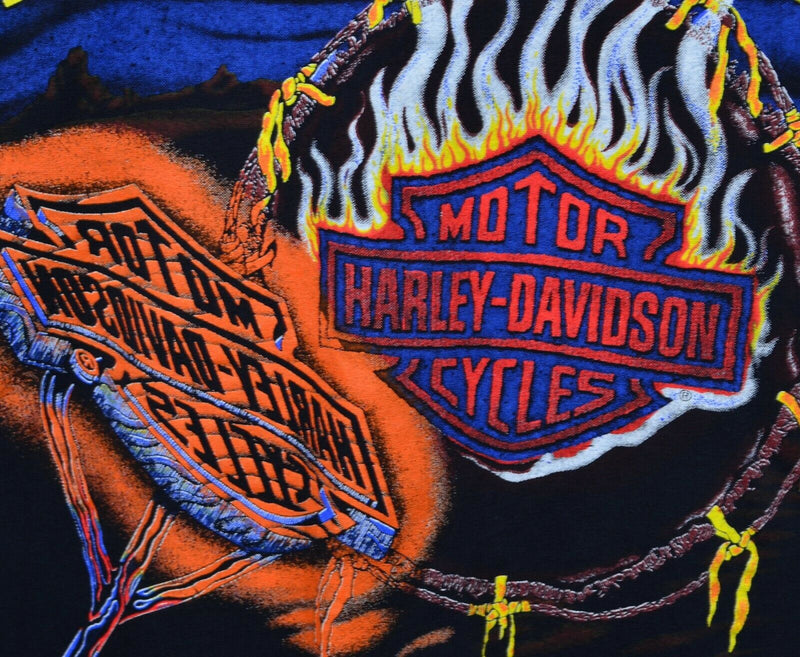 Vtg 90s Harley-Davidson Men's Sz Medium One Brand For Life Fun Wear T-Shirt