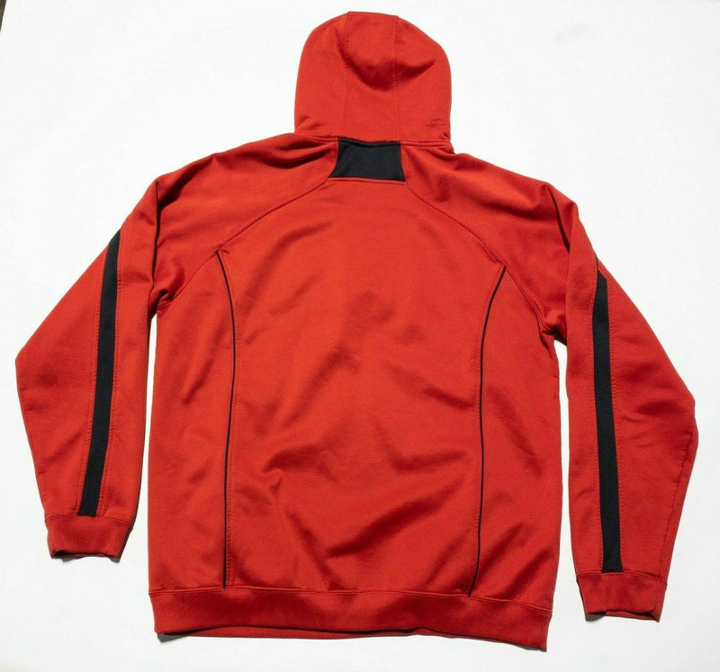 Wisconsin Badgers Men's XL Under Armour Solid Red Pullover Hoodie Sweatshirt