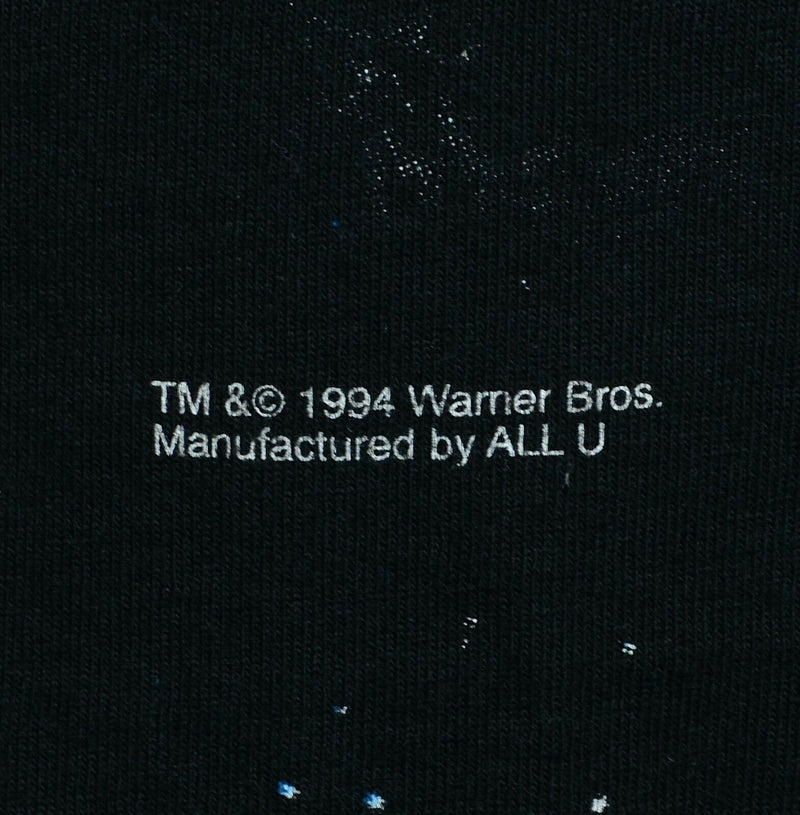 Vintage 90s Babylon 5 Men's XL Space Aliens Sci-Fi Black Graphic T-Shirt