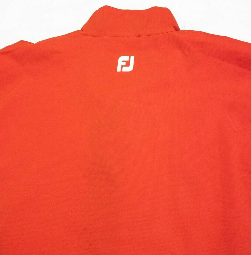 FootJoy DryJoys Hydrolite Jacket Golf Full Zip Red Rain Water Men's Large