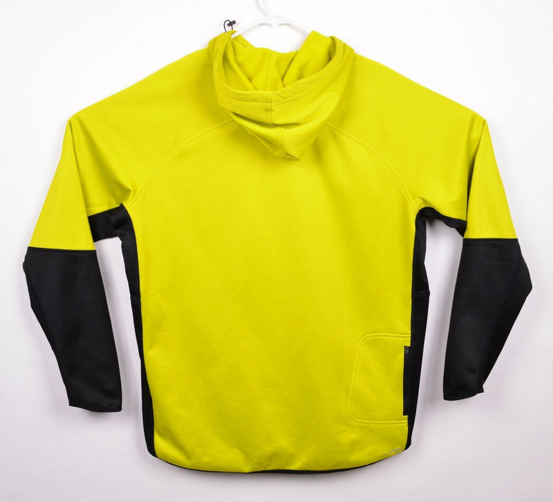 Reebok Crossfit Men's Sz XL Neon Yellow Black PW3 Graphic Hoodie Sweatshirt