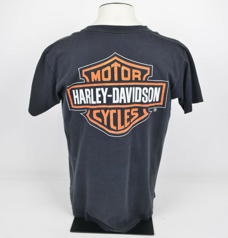 Vintage 1996 Harley-Davidson Men's Sz Large Immortal Eagle Graphic T-Shirt