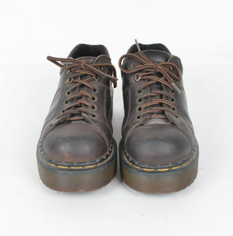 Vintage Dr. Doc Martens 8312 Men's 6 Brown Leather Lace-Up Made in England Boots